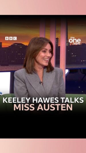 Keeley Hawes Instagram - @misskeeleyhawes tells us about going back to basics when it came to bonding with her ‘Miss Austen’ co-stars between takes of the new period drama 🫶

#TheOneShow #iPlayer