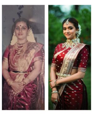 Keerthy Suresh Instagram - The Poem that I adorned…

இதயம் ரெண்டும் இசையெனவே
இன்றே இன்றே இணைகிறதே 

நட்பே காதல் துணையெனவே 
காலம் எல்லாம் வருகிறதே

#TieingAKnotInMadisar ♥️

#ForTheLoveOfNyke