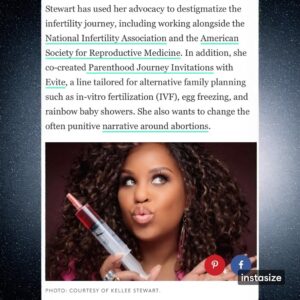 Kellee Stewart Instagram - INTERVIEW 🚨 Usually I tell y’all to stay out of people’s uterus on Thanksgiving. But after this election… WE HAVE TO TALK ABOUT IT!! Thank you to the incomparable Britt Middleton for this awesome interview for @refinery29 and @r29unbothered where we had a raw discussion about my egg journey and how the election results affect women’s bodies and our choice across this country. This candid convo also dives into the nuanced deeper threat on Black women’s lives as we continue to fight our way forward to safety.  And special hug and thanks to @dontairaterrell for the connection and her tireless work bringing human stories to light. 
Also mentioned are @resolveorg (donate please) and @asrm_org (look into it)
Go to refinery29.com and pass it to a friend with the mash potatoes 🧡
