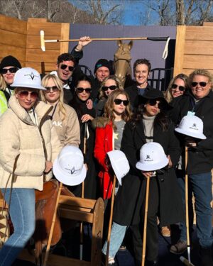 Kelley Jakle Instagram - Getting to sing the anthem for @aspensnowpolo is an absolute highlight each year. From watching the incredible players excel at such an impressive sport to experiencing the spectacle of the event itself - it’s always one for the books. Thank you to special soul @melissaganzi for making all the magic happen!