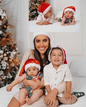 Kelly Baron Instagram - O melhor presente de Natal é ver o seu sorriso, meu filho abençoado ♥️ 
Desejamos um feliz natal da nossa família para a tua e que neste Natal você seja rodeado pelo amor de sua família e amigos🎄