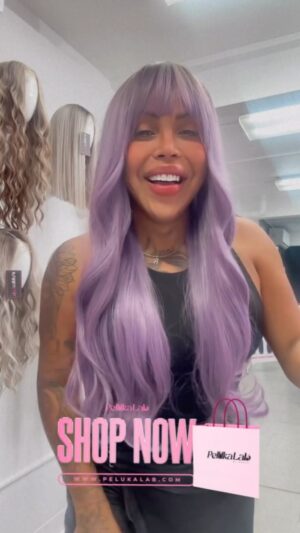 Kenya Michaels Instagram - Sea Seria Doña!🗣️
 
 Nueva Peluka de nuestra Colección Sintética 💜
 Hermosa pieza con tope de silk que no requiere pegamento. Cambia tu estilo en segundos sin teñir tu propio cabello!

 Style : Lab #47
  Fibra resistente al calor
 $90.00

🛒www.pelukalab.com
📞939-323-6328