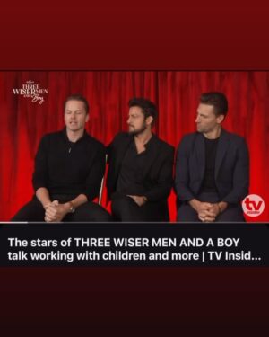 Kimberley Sustad Instagram - Thank you…

For showing us what this movie means to you. The @ mentions. The trending. The reviews. The watch parties. 

To all the journalists whose interviews both video and print can be found online and on YouTube. Included here is just a few, but if you search our names and the film they’ll come up :) we are very grateful for your wonderfully creative contributions to this experience. 🙏🏻🤍

And to our cast, crew and executives whose artistry and support is speaks for itself, thank you. 🤍😊

@the_actor_margaretcolin @milesmarthaller @nicmajorz @fionavroom @erinkarpluk @matthamilton_official 

@terryjohningram @lighthousepicturesbc @russellhfilm @kimberleysustad @paulcampbellofficial 

@jenkhallmark @mrsjp24 @lhdhallmark 

Encore presentation of Three Wiser Men and a Boy 
Today at 6pm EST on @hallmarkchannel 

From the wiser men family to yours, happy holidays 🤍🎄
🥾🥃✨