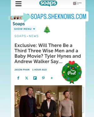 Kimberley Sustad Instagram - Thank you…

For showing us what this movie means to you. The @ mentions. The trending. The reviews. The watch parties. 

To all the journalists whose interviews both video and print can be found online and on YouTube. Included here is just a few, but if you search our names and the film they’ll come up :) we are very grateful for your wonderfully creative contributions to this experience. 🙏🏻🤍

And to our cast, crew and executives whose artistry and support is speaks for itself, thank you. 🤍😊

@the_actor_margaretcolin @milesmarthaller @nicmajorz @fionavroom @erinkarpluk @matthamilton_official 

@terryjohningram @lighthousepicturesbc @russellhfilm @kimberleysustad @paulcampbellofficial 

@jenkhallmark @mrsjp24 @lhdhallmark 

Encore presentation of Three Wiser Men and a Boy 
Today at 6pm EST on @hallmarkchannel 

From the wiser men family to yours, happy holidays 🤍🎄
🥾🥃✨