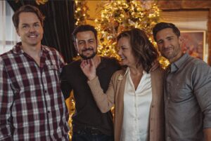 Kimberley Sustad Instagram - On Saturday your family comes to visit you once more…
Brenner up 🚙 🎄⚡️✨ this one’s for you 🤍

Saturday Nov 23rd 8pm EST on @hallmarkchannel 

Starring an unbelievable family 💫
@the_actor_margaretcolin @milesmarthaller @nicmajorz @fionavroom @erinkarpluk @matthamilton_official 

The family behind the family 🤍

Director // @terryjohningram 
Writers // @kimberleysustad @paulcampbellofficial @russellhfilm 
Producer // @lighthousepicturesbc 
Executives // @jenniowa @mrsjp24 @lisahdaly