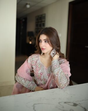 Kinza Hashmi Instagram - Wearing this beautiful outfit by @enaaraofficial

Rose pink is always a good choice to look regal and Enaara knows how to do that! They are launching their first collection today. Don’t miss it!

Enaara, ‘Our First Chapter’
4 Piece Unstitched Festive Collection 

#Enaara #OurFirstChapter #unstitchedfestive