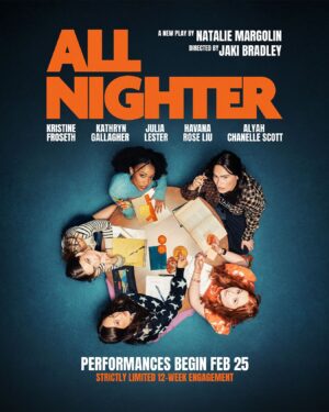 Kristine Froseth Instagram - ALL NIGHTER begins performances feb 25. be there. 

📸: @samidrasin 
#allnighterplay
