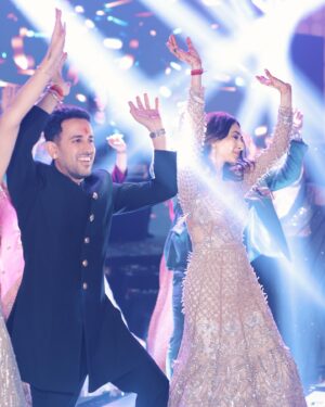 Kritika Avasthi Instagram - Day 3: When both went down on one knee, beginning of forever 💍♾️♥️
@piyushk003 🥰 

Our outfits @studybyjanak 
📸 @theweddingmantraproductions 
Mua @arshhia_19 @izna_by_arshhia 
Decor @weddings_houseofg 

#pikaboo #kritikkaavasthi #piyushkhatter #ring 
#gown #gowndress #mermaid 
#dance #rings #engaged💍 
#couple #couplegoals #shaadi 
#engaged #engagement #cocktails #cocktail #wedding #bridetobe #groom #bridal #groomtobe