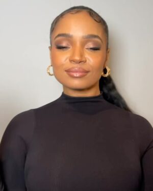 Kyla Pratt Instagram - Glam for #PAFF

@eliven.q 
@a1hair_concierge 

🥰
