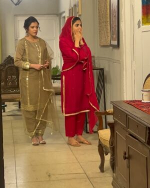 Laiba Khan Instagram - I will miss u Sitara ❤️😭 #kaffara 
Thank you all for the love and support you’ve shown to Sitara Jahan. This character will always hold a special place in my heart, and I’ll miss her dearly.❤️ 
#kaffara #7thsky #geotv