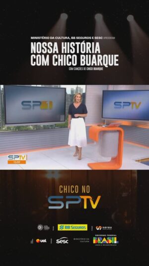 Laila Garin Instagram - Nossa história no SPTV! 📺

No último sábado, ganhamos destaque na TV Globo (@tvglobo) no SPTV, mostrando um pouquinho da emoção que tem tomado conta do palco e do público. 🎶

Muito obrigada, Thiago Crespo (@thiagorcrespo) e Ana Paula Campos (@anapcamposreporter) pela generosidade. 😌

Patrocínio: @bbseguros
Realização: @sescpinheiros

#NossaHistoriaEmSP #NossaHistoriaComChicoBuarque #chicobuarque #teatrobrasileiro #teatromusical #teatrosp #musical #culturasp