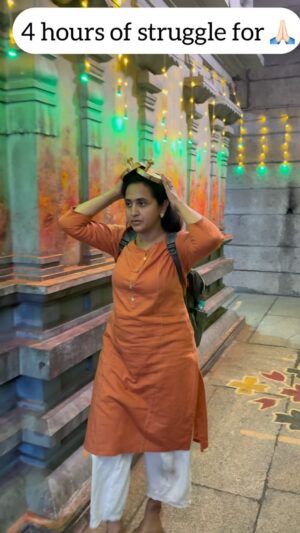 Lasya Manjunath Instagram - Therapy is Expensive …!
So I Choose Tirumala 🙏🏻❤️
#GovindaGovinda🙏🏻
.
.
.
.
.
#ttd #tirumalasteps #kalinadakanatitupathi #lasyamanjunath