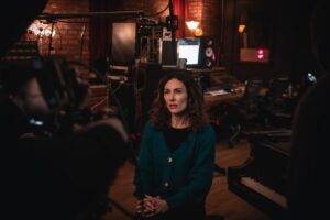 Laura Benanti Instagram - Literally mother 😍 First look at our Marmee, @laurabenanti, recording #JoTheMusical in New York ✨