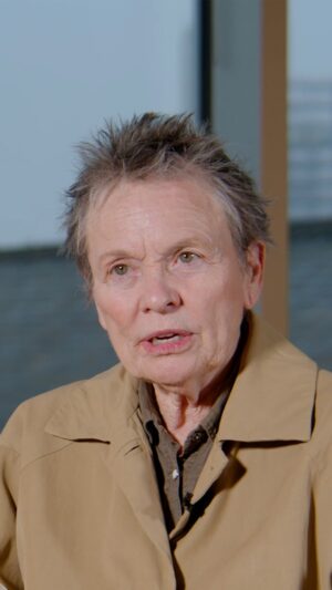Laurie Anderson Instagram - Laurie Anderson's advice to young artists 💬

As a legendary multimedia artist, receiving a Lifetime Achievement Award at the 2024 Grammys, Laurie (@laurieandersonofficial) has shared her best advice to younger artists starting out in their career.

Laurie has been in Manchester to perform her epic new live show ARK: United States V.

ARK: United States V runs for a limited time only at Aviva Studios, finishing on Sunday (24 November).

🔗 Book the last remaining tickets by clicking the link in Factory International's bio.