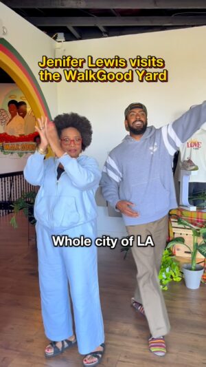 Lena Waithe Instagram - Never a dull moment at The WalkGood Yard! Especially when Jenifer Lewis visits…
❤️💚💛
Edited by: @meilinfields 
.
.
.
.
#losangeles #jeniferlewis #lenawaithe #la #mentalhealth #walkgoodla #la #queenlatifah #zendaya #jadapinkettsmith