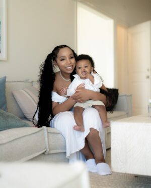 LightSkinKeisha Instagram - And on this day my baby was born with so much loveeee 🥹 
I can’t believe you’re already ONE, time has been flyinggg! God did his BIG one when he blessed us with you 🤲🏽

In just a year, it has been more than amazing to watch you grow, say your first words, hear you laugh, and watch you learn. Truly you are our biggest blessing and you came right on time. I literally prayed for you everyday/ every night and I thank God that he blessed us with a healthy, happy, smart, beautiful, and loving baby boy!! I could write a book already about how much you mean the worlddd to us. I loveee being your mommy 🥰
Happpy 1st Birthday Three , we love you sooooo much boo 🥰🥹🥲🩵

And thank you to everyone who came to celebrate his birthday with us, he was being a lil shy 😂🥰