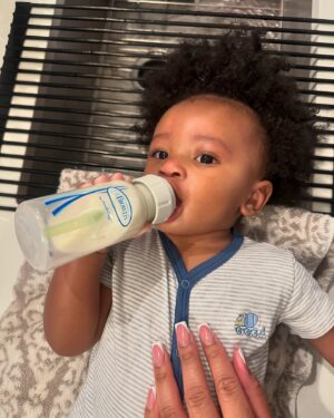 LightSkinKeisha Instagram - And on this day my baby was born with so much loveeee 🥹 
I can’t believe you’re already ONE, time has been flyinggg! God did his BIG one when he blessed us with you 🤲🏽

In just a year, it has been more than amazing to watch you grow, say your first words, hear you laugh, and watch you learn. Truly you are our biggest blessing and you came right on time. I literally prayed for you everyday/ every night and I thank God that he blessed us with a healthy, happy, smart, beautiful, and loving baby boy!! I could write a book already about how much you mean the worlddd to us. I loveee being your mommy 🥰
Happpy 1st Birthday Three , we love you sooooo much boo 🥰🥹🥲🩵

And thank you to everyone who came to celebrate his birthday with us, he was being a lil shy 😂🥰
