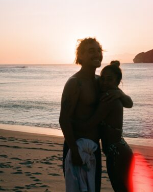 Lilliana Bowrey Instagram - Best friend, boyfriend, Filmer, editor, coach, Idol, personal comedian and dance partner all in one! Pretty damn lucky if ya ask me. Happy birthday E grom. Thank you for putting up with me. I love you! ❤️‍🔥
