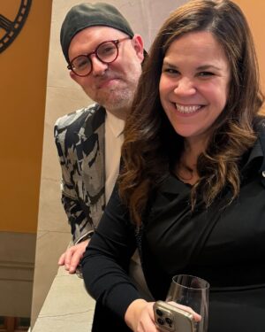 Lindsay Mendez Instagram - Thankful.
I am unbelievably thankful this year for family. My family and friends have always shown up for me…but this year, with a million life events packed in…a tv series, a Broadway show, a wedding, a 3 year old’s first day of school, a Tony season, the birth of a new baby, a move….they have been strong, kind, loving, and unrelenting in their support and encouragement…and even at times where I didn’t think I would make it…their energy pushed me through.

And then there’s my beautiful husband…who became “husband” this year. It took me until now to believe I deserved someone as wonderful as you, J. And while I weep for the girl who settled for less and thought so little of herself for so long…I rejoice in how all of those lessons got me here…and feel so honored to be walking this life with you. This life…culminating to the birth of our amazing daughter, Ruby.
The only thing missing today…our sweet Lucille. She is spending thanksgiving with her dad this year. Shared custody i heartbreaking and difficult to say the least. But I’m grateful beyond measure for the amazing little girl she is. 
And during holidays where I don’t have her…how lucky I am to have this family around me.
Get good people to surround you. If anyone makes you feel less than, small, or worthless…ditch them. Life is too short. Feel proud. Feel warmth. Feel energized. Happy Thanksgiving to all.