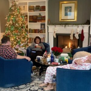 Lindsay Price Instagram - Santa said the Stones are so nice, they get Christmas twice.  That’s a wrap on early LA Christmas 2024 🎄