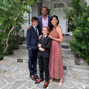 Lindsay Price Instagram - It’s impossible to articulate what the last 6 days have been like.  Just coming up for air for a minute, as we brace for these winds coming in, to let you know where we are at.  Well, we are sitting on the edge. Literally. But we are ok.  We are so unbelievably grateful for so many things.  We have each other.  We have real love. We have so many beautiful friends that have shown up this week.  Brings me to tears.  We have gratitude to all of the heroes out there fighting and holding the line.  I am heartbroken for others who have endured such loss.
We have lost our neighborhood places we go and live our lives. Our whole community is grieving. And while our house still stands at the moment, there is so much sadness. A home is more than the things in it.  It holds all the memories inside of it. It holds all the dreams.  And one day I will be able to find the words to explain how it feels to be on my knees, faced with losing everything while simultaneously learning the lessons I’ve learned so far.  So we wait, deep in prayer, and promise to be there for the city of angels when we can come back.