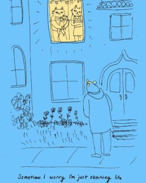 Lisa Hanawalt Instagram - I made a new comic but it’s not formatted for insta at all, so this is just a peek! follow my blog to read the whole thing! 😌