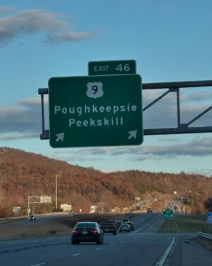 Lisa Whelchel Instagram - Driving through upstate New York while filming some new episodes of @collectorscall and look what exit I just passed! I was so tempted to turn off and go see how it has changed since I was in high school. 😍 Wouldn’t be the same without Mrs. Garrett, though. 😢