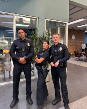 Lisseth Chavez Instagram - Celina is passing the baton to the newest rookies 👋 Say hello to Miles and Seth when #TheRookie's new season premieres in TWO WEEKS - Tuesday, January 7 on ABC! Stream on Hulu.