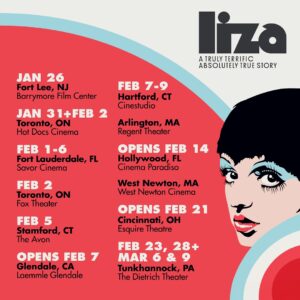 Liza Minnelli Instagram - Hey LA, I’m comin’ your way! I’m so thrilled that “LIZA: A Truly Terrific Absolutely True Story” had such a wonderful opening in NYC last weekend! I’m told it was the best showing for a documentary in a long time and I thank you from the bottom of my heart for your attendance and more importantly your love! Can you believe it? New York and LA are both home towns of mine… forever. “LIZA” opens at Laemmle Royal and Town Center tomorrow on 1/31 along with additional cities - keep your eyes peeled! Link to LA tickets in bio. 
Keep your eyes wide open because honies, there’s more… so much more! I haven’t been this damn busy in more years than I can remember. It’s wild! Special thanks to Atlas Media, Bruce, Dana, my beloved sister Lorna, my darling Michael, who has kept all my secrets until this movie and book hit the fan… and finally, am grateful for each member of my wonderful team. You know who you are and I love you.