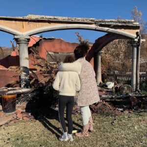 Lorraine Toussaint Instagram - Today my heart goes out to all the survivors of the LA fires, I send you my love and my prayers. I lost my home in the Woolsey Fire a few years ago. Please. Please. Evacuate as soon as possible! You can and will survive this unbearable loss. I promise. Be safe. Hold each other dear. And hang on!!! God bless the firefighters and emergency workers who are tirelessly working around the clock. ❤️