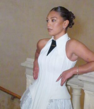 Luciane Buchanan Instagram - Glam on my favorite girl @lucianebuchanan for @nightagentnetflix press day 2 ✨💫 

Hair by: @__mikemartinez 
Styling by: @benjaminholtrop 

#nycmua #nycmakeupartist