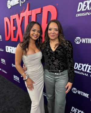 Luna Lauren Velez Instagram - It’s just like looking in a mirror 🫶 #DexterOriginalSin