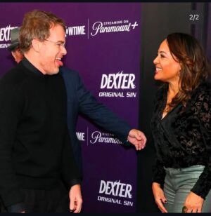 Luna Lauren Velez Instagram - Ok…last ones of the #dexteroriginalsin premiere. I swear😛What a blast seeing all these faces again. Thank you @paigejeans for the threads!  What a night! #showtime #blastfromthepast #oldschool #friends #love ✨