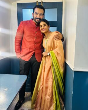 Maahi Gouthami Instagram - Mithra♥️Lakshmi  #chiranjeevilakshmisowbhagyavathi 
.
.
My outfit: @sarva.vastra 
.
.
#maahigouthami #mitralakshmi #zeetelugu #zeeteluguserials #sarvavastra #instagram #instapost #instagood #instadaily