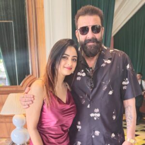 Madirakshi Mundle Instagram - Dreams do come true!

My saajan moments ❤️ 

Waastav me Khalnayak 🌟 

I had the privilege of sharing a beautiful lunch table with the incomparable Sanjay Ji @duttsanjay

What struck me most was his humility and down-to-earth nature. His soft-spoken demeanor and kind heart left me speechless. 

Witnessing his brilliance firsthand was truly awe-inspiring. I'm still searching for words to express the depth of this unforgettable experience 
 ❤️ 

#SanjayDutt #DreamComeTrue #HumilityPersonified
#loveu #mysaajanaamoments #dubaidairies #dubai🇦🇪 
#moments #blessed #harharmahadev