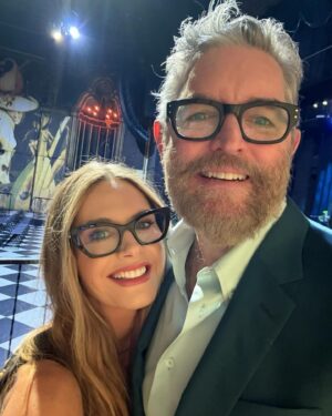 Maggie Lawson Instagram - Thank you #Psych-o’s for helping @omundson and I podcast the s**t out of it at our first live show in LA. And thank you @joelmchale for being one of the greatest humans on planet earth. It was a very special night. We love you Psych-o’s.💚