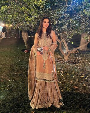 Mahenur Haider Instagram - 🤍

hair: @makeupcourtyard
wearing: @hussainrehar.official