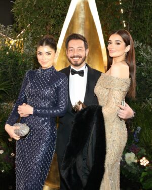 Malak Ahmed Zaher Instagram - The Zaher Fam✨ 

@joyawards 💜