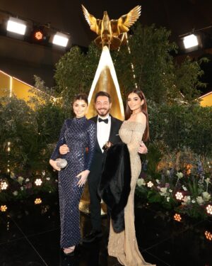 Malak Ahmed Zaher Instagram - The Zaher Fam✨ 

@joyawards 💜