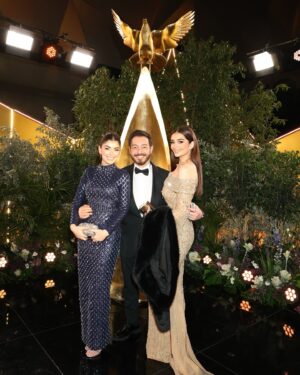 Malak Ahmed Zaher Instagram - The Zaher Fam✨ 

@joyawards 💜