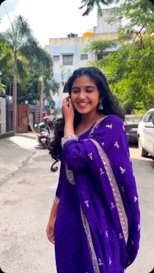 Maneesha Mahesh Instagram - 🌸💜 
Edited by @meera_mahesh_official ❣️ 
📸 @the_ambivert_one_ 💕