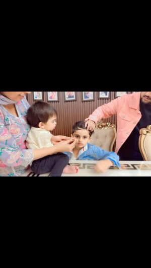 Mansi Sharma Instagram - Happy Bhaiya Dooj❤️❤️AKA Tikka❤️❤️ 
@hredaanyuvraajhans69 @mizrabyuvraajhans