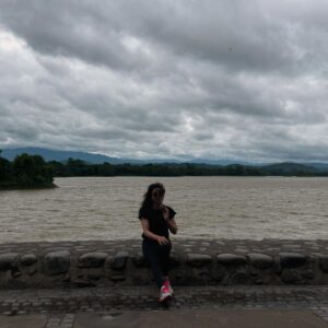 Mansi Sharma Instagram - Let the rain wash away all worries … #Happiness #SukhnaLake #Chandigarh #Happiness #Blessed #insta #InstaReel #Trending #ThankYouRabbJiForEverything 🙏🙏