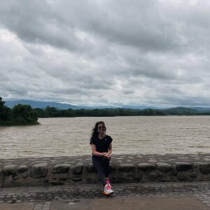 Mansi Sharma Instagram - Let the rain wash away all worries … #Happiness #SukhnaLake #Chandigarh #Happiness #Blessed #insta #InstaReel #Trending #ThankYouRabbJiForEverything 🙏🙏