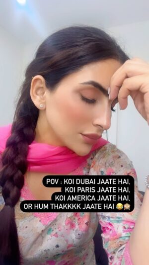 Mansi Sharma Instagram - Becoz This Audio Is Trending 😋 #Sachaaeee 🥳😂😂 #Reel #Feel #Insta #InstaStory #InstaTrending #Gratitude #Happiness #ThankYouRabbJiForEveryrhing 🙏🙏