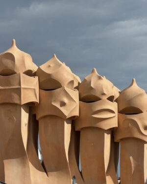 Marg Helgenberger Instagram - Greetings from Barcelona & the magnificent La Pedrera of Antoni Gaudi.