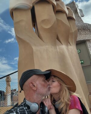 Marg Helgenberger Instagram - Greetings from Barcelona & the magnificent La Pedrera of Antoni Gaudi.