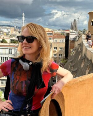 Marg Helgenberger Instagram - Greetings from Barcelona & the magnificent La Pedrera of Antoni Gaudi.