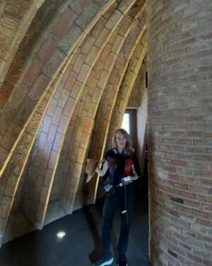 Marg Helgenberger Instagram - Greetings from Barcelona & the magnificent La Pedrera of Antoni Gaudi.
