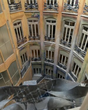 Marg Helgenberger Instagram - Greetings from Barcelona & the magnificent La Pedrera of Antoni Gaudi.